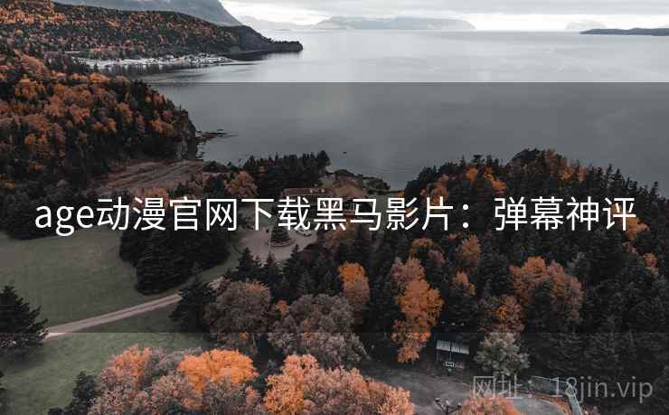 age动漫官网下载黑马影片：弹幕神评