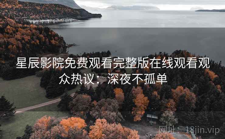 星辰影院免费观看完整版在线观看观众热议：深夜不孤单
